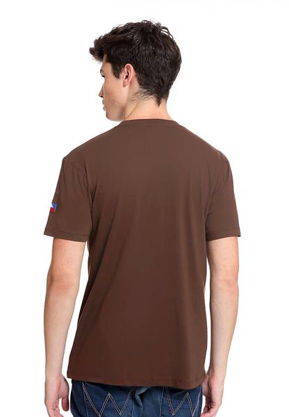 END-RK011/TSHIRT H FLAG BASIC BROWN M