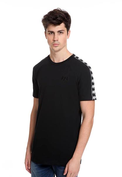 END-RK018/TSHIRT H LION HAND BLACK M