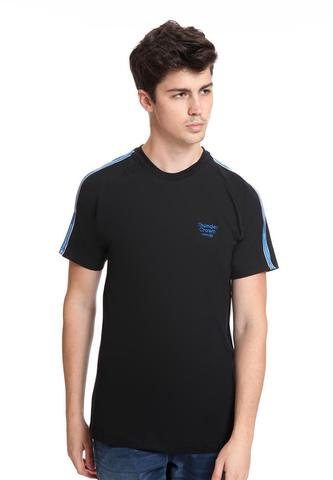 END-RK024/TSHIRT H THUNDER CROWN BLACK M