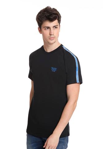 END-RK024/TSHIRT H THUNDER CROWN BLACK M