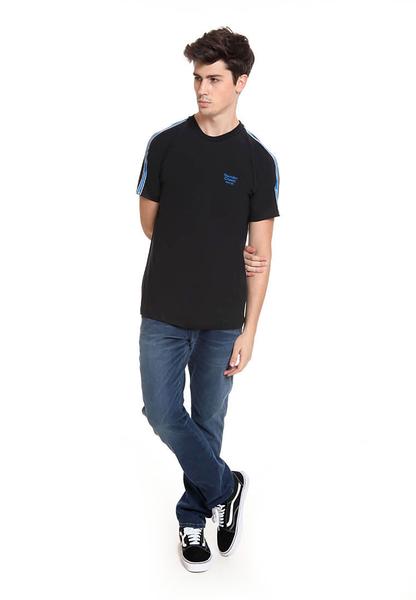 END-RK024/TSHIRT H THUNDER CROWN BLACK M