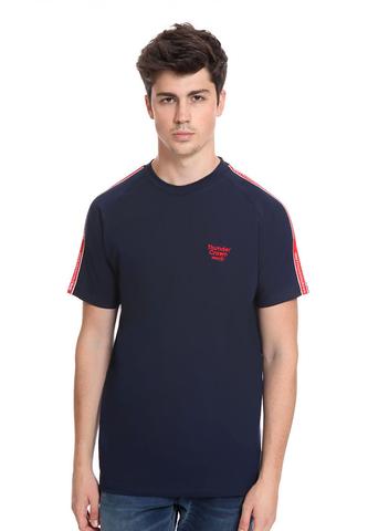 END-RK025/TSHIRT H THUNDER CROWN NAVY M