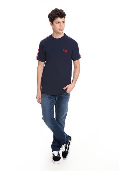 END-RK025/TSHIRT H THUNDER CROWN NAVY M