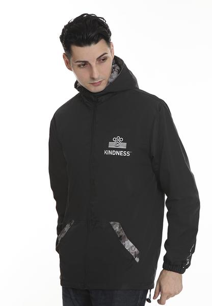 END-RK027/JACKET JJ KINDNESS BLACK M