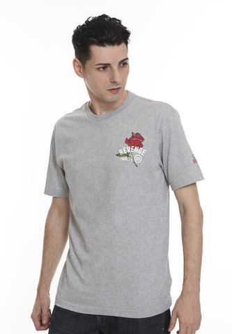 END-RL001/TSHIRT E ROSES REVENGE MISTYGREY M