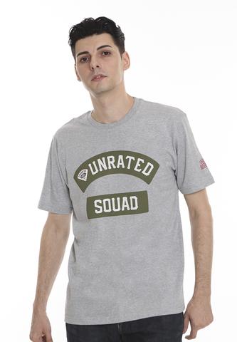 END-RL002/TSHIRT E UNRATED SQUAD MISTYGREY M
