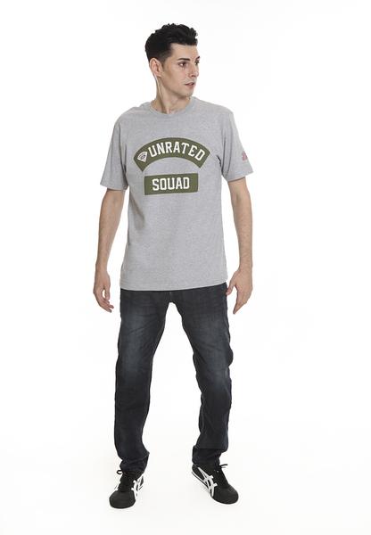 END-RL002/TSHIRT E UNRATED SQUAD MISTYGREY M