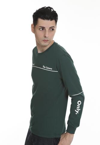 END-RL005/TSHIRT E GOOD VIBES ONLY GREEN M