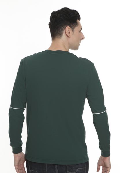 END-RL005/TSHIRT E GOOD VIBES ONLY GREEN M