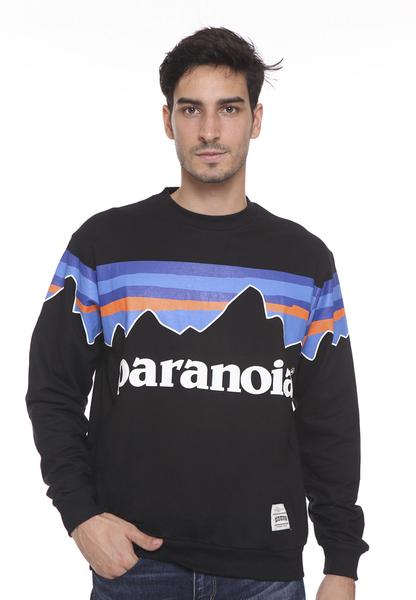 END-RL006/SWEATER E PARANOIA BLACK-M