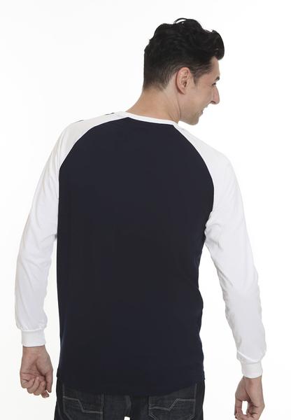 END-RL007/TSHIRT E LS WORK ART DREAM BIG NAVY M