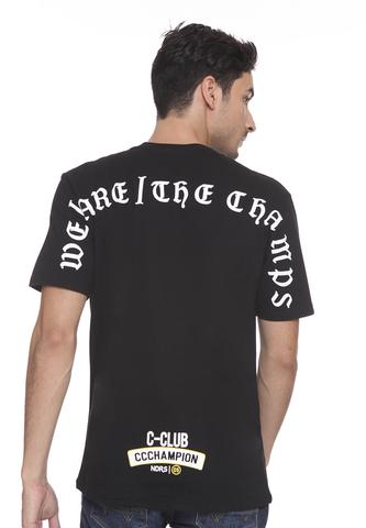 END-SC003/TSHIRT E CHAMP CLUB BLACK-M