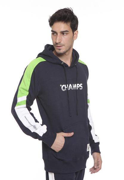 END-SD001/SWEATER I CHAMPS TOPS NAVY GREEN M