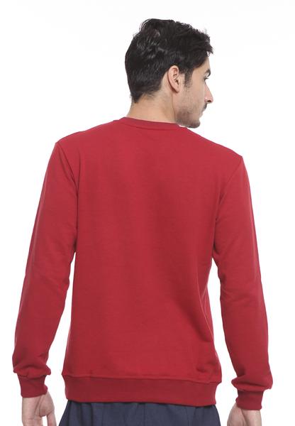 END-SD007/SWEATER H DELIGHT UNIVERSITY MAROON M