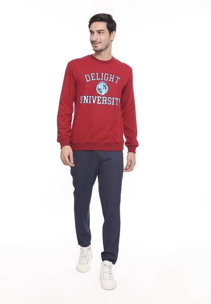 END-SD007/SWEATER H DELIGHT UNIVERSITY MAROON M