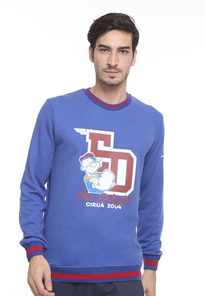 END-SD008/SWEATER H THE DELIGHT NAVY M