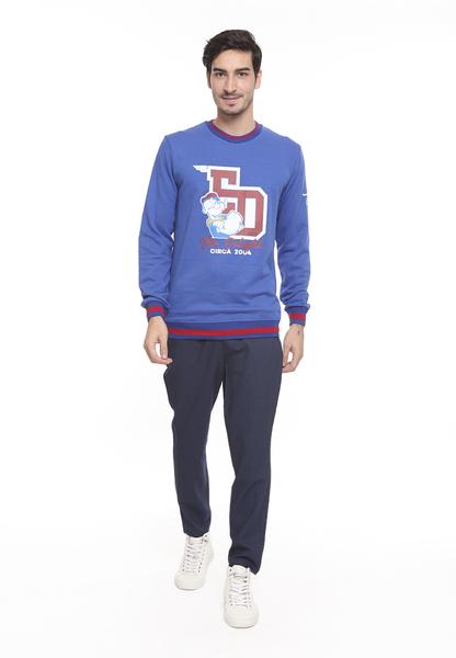 END-SD008/SWEATER H THE DELIGHT NAVY M