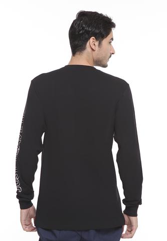 END-SD010/TSHIRT H LS JUST LEAVE IT BLACK M