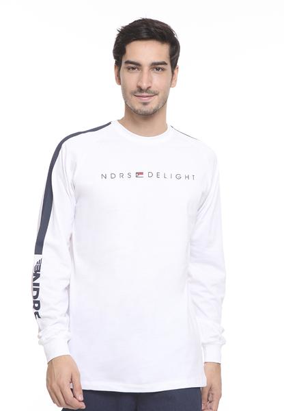 END-SD011/TSHIRT H LS NDRS DELIGHT WHITE M