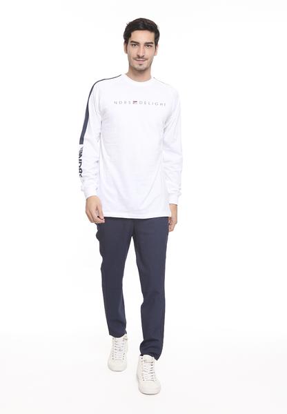 END-SD011/TSHIRT H LS NDRS DELIGHT WHITE M