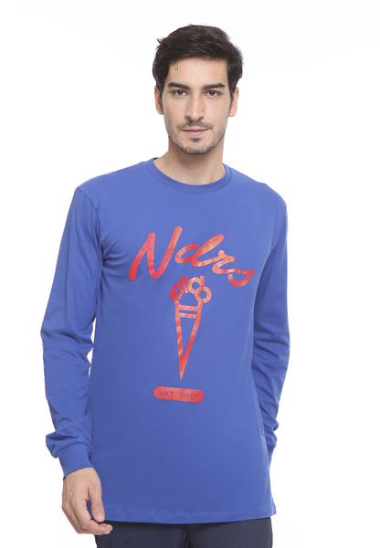 END-SD012/TSHIRT H LS JKT CITY BLUE M