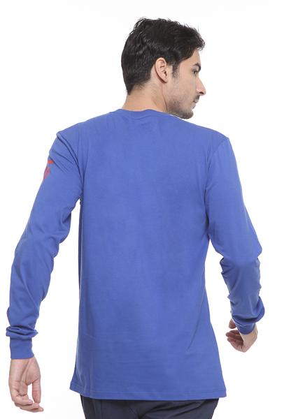 END-SD012/TSHIRT H LS JKT CITY BLUE M