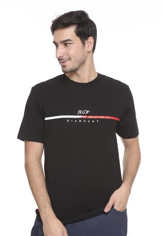 BLP-SE006 / BLOOP TSHIRT E FLAG BLACK M