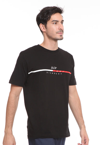 BLP-SE006 / BLOOP TSHIRT E FLAG BLACK M