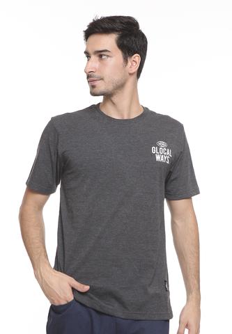 END-SE004 / ENDORSE TSHIRT E GLOCAL MISTY BLACK M