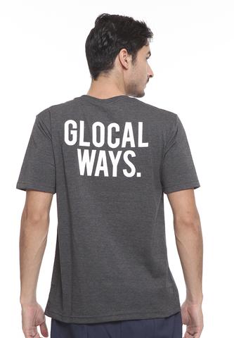 END-SE004 / ENDORSE TSHIRT E GLOCAL MISTY BLACK M