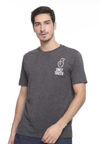 END-SE009 / ENDORSE TSHIRT E ONLY TRUTH MISTY BLACK M