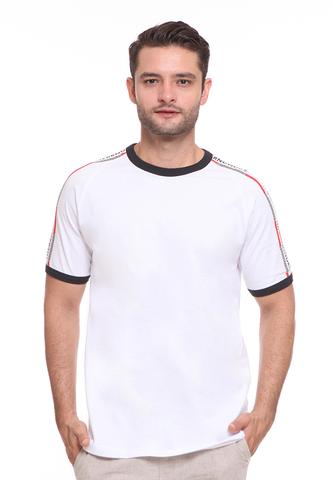 END-SF004/ENDORSE TSHIRT E NDRS STRIPES WHITE M
