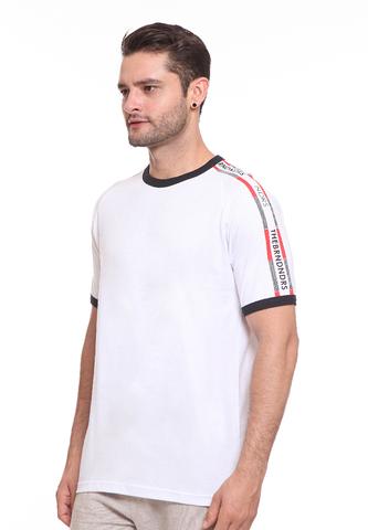 END-SF004/ENDORSE TSHIRT E NDRS STRIPES WHITE M