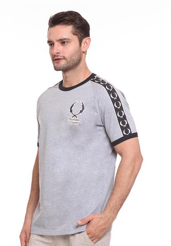 END-SF005/ENDORSE TSHIRT E THUNDER STRIPES MISTYGRY M