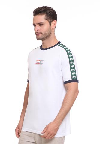 END-SF007/ENDORSE TSHIRT E THUNDER CROWN STRIPE GREEN M