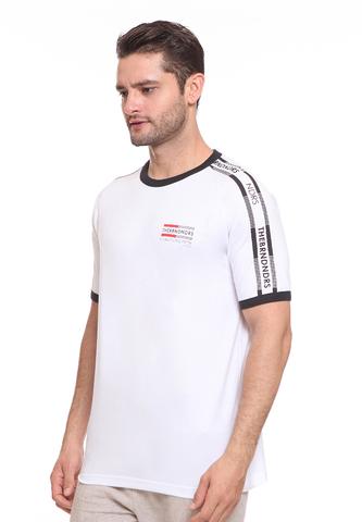 END-SF008/ENDORSE TSHIRT E CHAMPS STRIPES WHITE M
