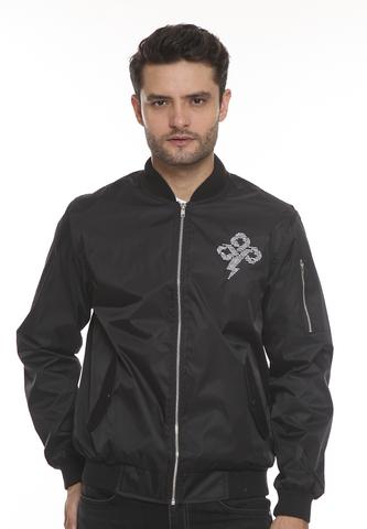END-SJ006/ENDO JACKET E BOMBER THUNDER BLACK-M