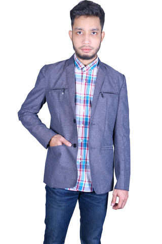 BLP-OE001/BLAZER-WD-02-PLATEAU-ZPR-M.GREY-M
