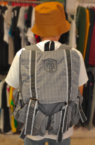 SHOCKINGLABS SHL-TB003 BAG BP.U.191000016 DARK GREY