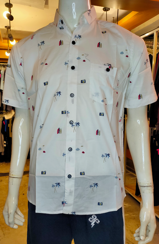 17SEVEN 19ISVN-M0906011 SS-166-FP-PUTIH MOTIF