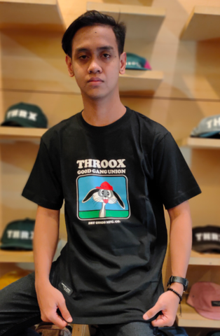 THROOX THR-TE050 TS96-20 BUGS BUNNY BLACK