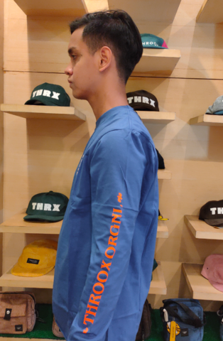 THROOX THR-TG021 TS97-20 ROUNDED SMILOW BLUE