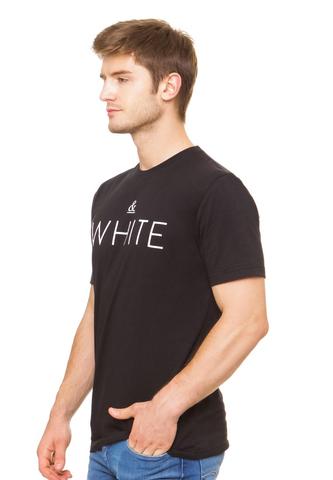 END-QL012/TSHIRT-E-WHITEBLACK-BLACK-M